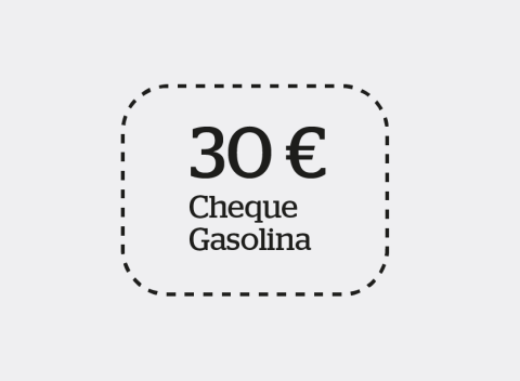Cheque gasolina 30 €